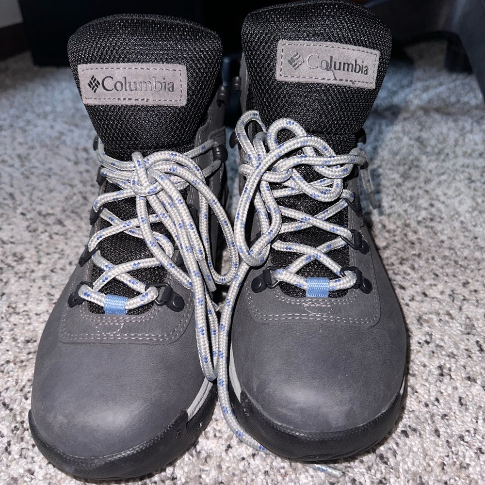 Columbia Black and Gray Outdoor Boots